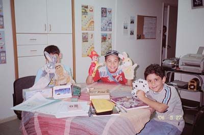Pupils and lessons at Hana’s Arabic school in Limassol