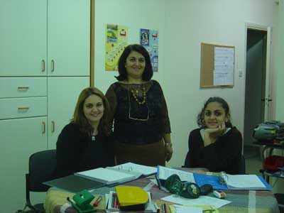 Pupils and lessons at Hana’s Arabic school in Limassol