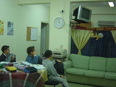 Pupils and lessons at Hana’s Arabic school in Limassol