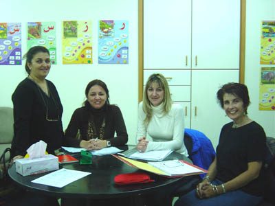 Pupils and lessons at Hana’s Arabic school in Limassol