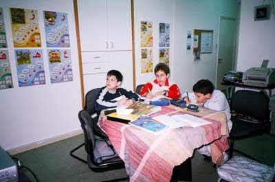 Pupils and lessons at Hana’s Arabic school in Limassol