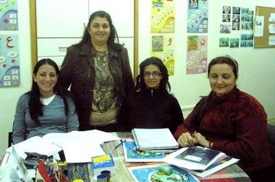 Pupils and lessons at Hana’s Arabic school in Limassol