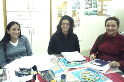 Pupils and lessons at Hana’s Arabic school in Limassol